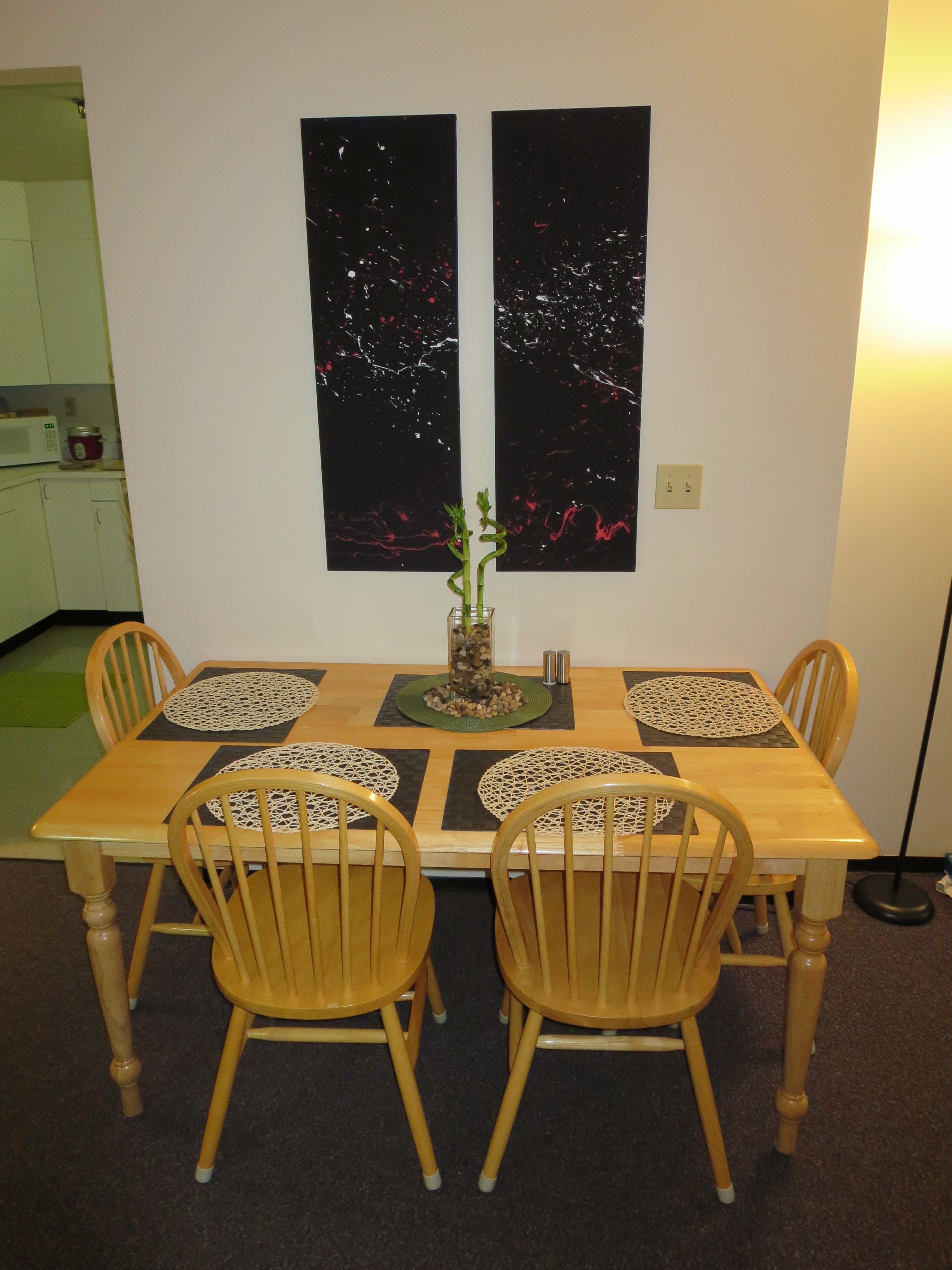 Two-bedroom apartment living room from another angle
