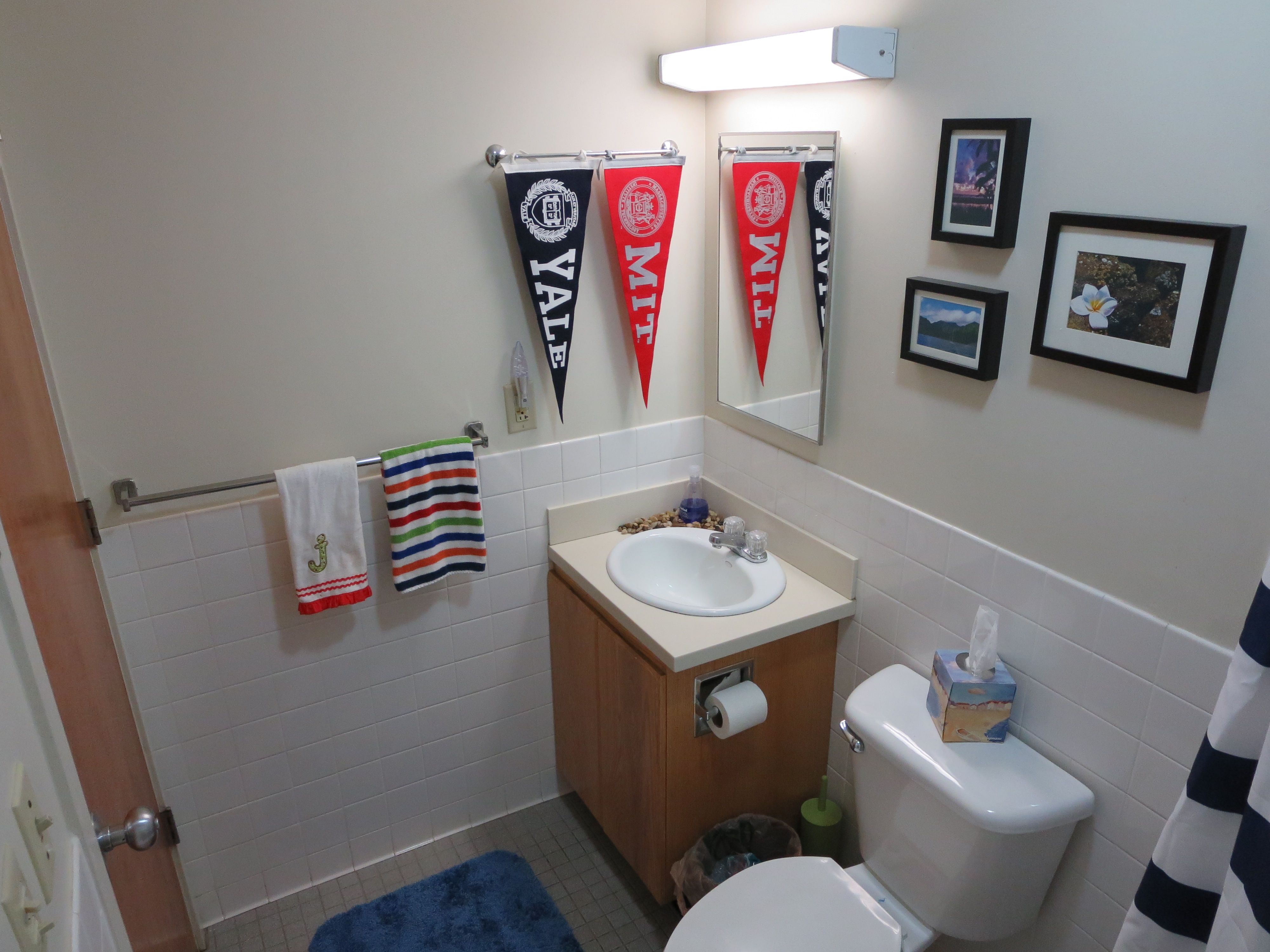Two-bedroom apartment storage or closet detail